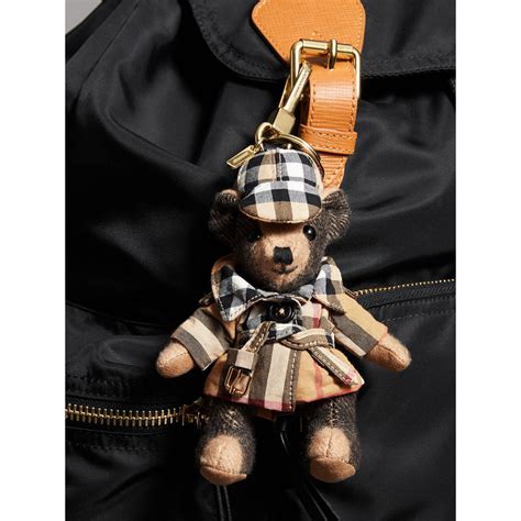 real burberry vintage bear|Burberry thomas bear trench coat.